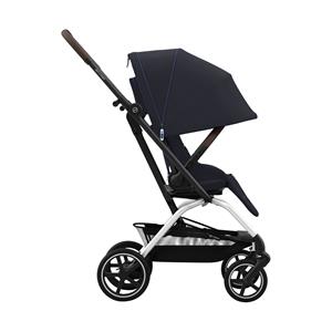 Cybex Eezy S Twist+ 2 Buggy - Silver - Dark Blue / Navy Blue