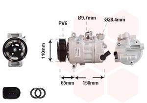 VAN WEZEL Compressor, airconditioning  5801K703