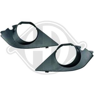DIEDERICHS Blende, Nebelscheinwerfer BMW ZUB00105 51117896603,51117896604