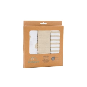 Kindsgard Gaasluiers bovkaelig 3-pack beige