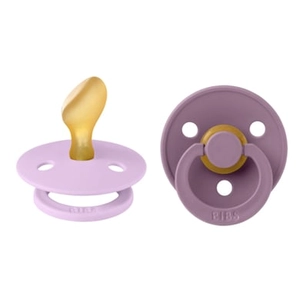 BIBS Speen Colour Anatomische speen Violet Sky/Mauve 6-18 maanden, 2 stuks.