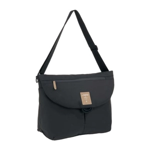 Lässig Green Messenger black Luiertas Label Manu Bag