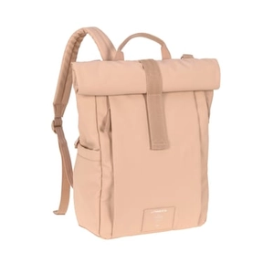 LÄSSIG Wickelrucksack - Rolltop Up Rosa
