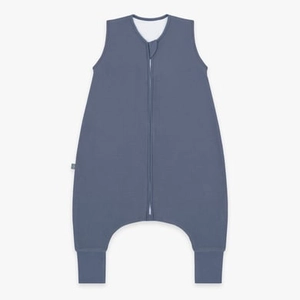 Emma & noah Essential  slaapzak met voeten Blauw