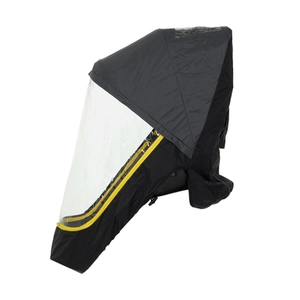 Veer Switchback regenhoes transparant/zwart
