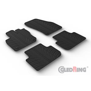 Volkswagen Rubbermatten passend voor  Tiguan III (CT1) 2024- (T profiel 4-delig + montageclips)