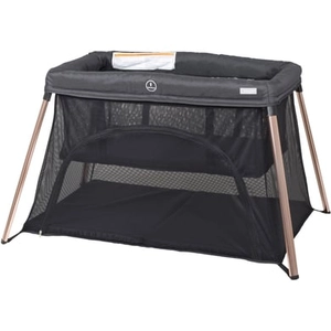 BabyGO Campingbedje Dreams ll black/gold