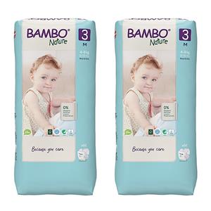 Bambo Nature Luier Maat 3 Jumbo Voordeelverpakking 104 luiers