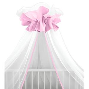 Babybam Hemeltje Tule Wit-Roze