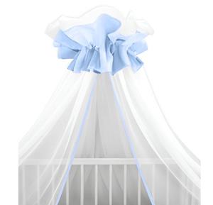 Babybam Hemeltje Tule Wit-Blauw