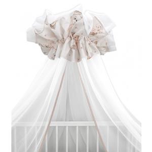 Zavelo Babybam Hemeltje Tule Ballerina Wit - Poeder Roze