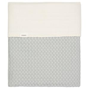 Amsterdam Wafel Wiegdeken - Cotton Fleece - Ocean Air