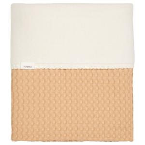 Koeka Amsterdam Wafel Wiegdeken - Cotton Fleece - Straw