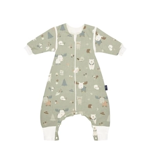 Alvi slaapoverall met afritsbare mouwen baby Forest