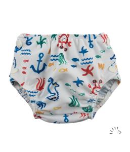 Babybum Popolini Zwemluier - Maat S (3-9 kilo) - Under the Sea