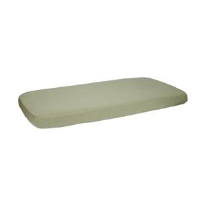 littledutch Hoeslaken Ledikant Little Dutch Muslin Olive 60x120