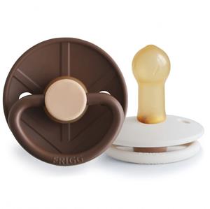 Fopspeen FRIGG Little Viking 6-18mnd Cocoa/Cream 2st