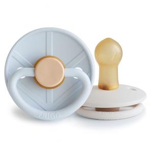 Fopspeen FRIGG Little Viking 0-6mnd Powder Blue/Cream 2st
