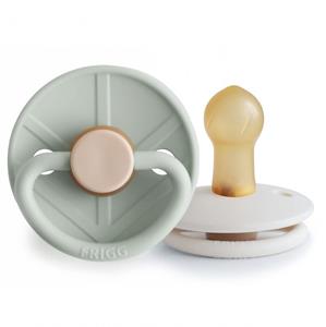 Fopspeen FRIGG Little Viking 0-6mnd Sage/Cream 2st