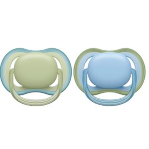 Philips Avent Ultra Air Fopspeen 0-6 mnd Groen Blauw 2 stuks