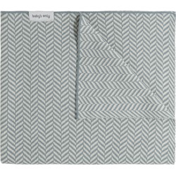 Baby's Only Dawn Wiegdeken - 70 x 95 cm - Nordic Blue/Ecru