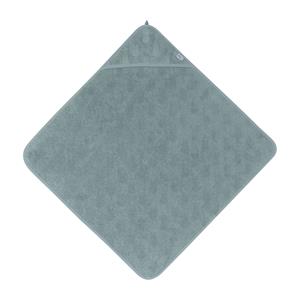 Jollein Miffy Jacquard Badcape 75x75cm Badstof - Sea Green