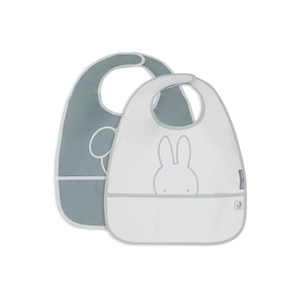 Jollein x Miffy Waterproof Bib 2-Pack