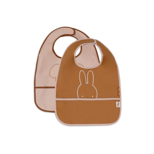 Jollein x Miffy Waterproof Bib 2-Pack