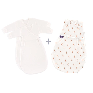 Träumeland Babyslaapzak LIEBMICH 3-delige set Carota
