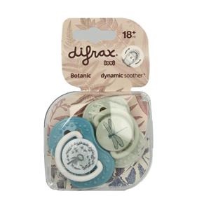 Difrax Lovi fopspeen botanic 20+ maanden 2st