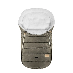 Altabebe Oslo wintervoetenzak voor kinderwagen granite-whitewash