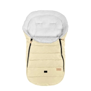 Altabebe wintervoetenzak Oslo voor kinderwagens beige-whitewash