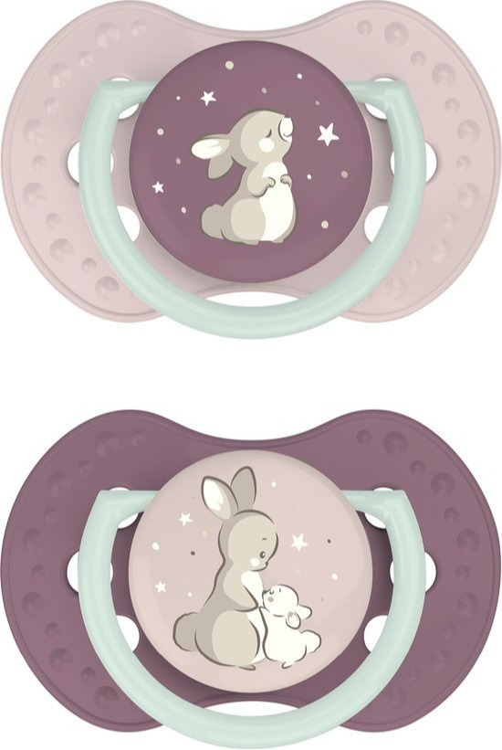 Difrax LOVI Dynamic Pacifier 6-18 Months - Girl