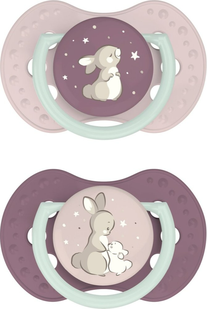Difrax LOVI Dynamic Pacifier 3-6 Months - Girl