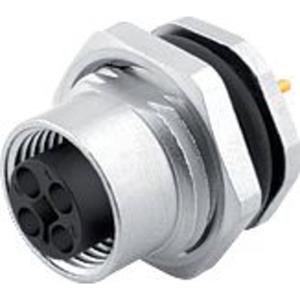 Binder 09 0632 90 04-20 Ronde connector Bus, recht, Flensbus Totaal aantal polen: 4 Serie (ronde connectoren): 813 1 stuk(s)