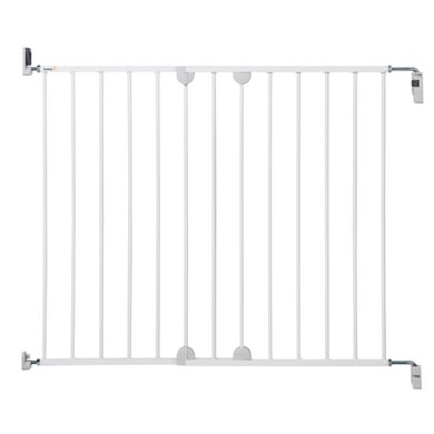 Wall-Fix intrekbaar metalen hek Wit