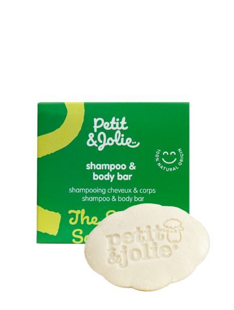 Petit & Jolie Shampoo & body bar voor baby's en kinderen 65 Gram