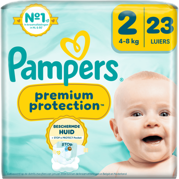 ampers Premium Protection Maat 2, 23 Luiers bij Jumbo