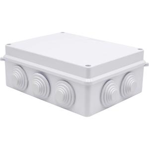 TRU COMPONENTS TC-RA 200x155x80 Installatiebehuizing ABS kunststof Wit 1 stuk(s)