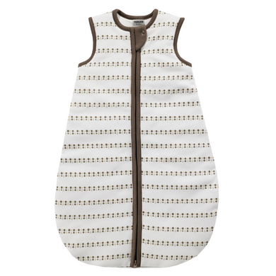 Jacky Slaapzak 120g gewatteerd mouwloos offwhite/all-over print