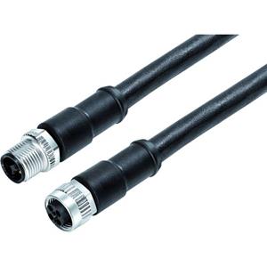 Binder 77 0630 0629 50704-0200-20 Ronde connector afgewerkt Stekker, recht, Bus, recht Totaal aantal polen: 4 Serie (ronde connectoren): 813 1 stuk(s)