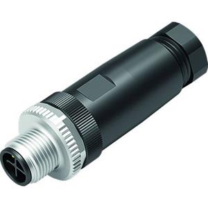 Binder 99 0689 32 04-20 Ronde connector Stekker, recht Totaal aantal polen: 4 + PE Serie (ronde connectoren): 814 1 stuk(s)