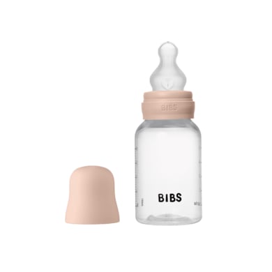 BIBS Babyfles 150 ml silicone in blush