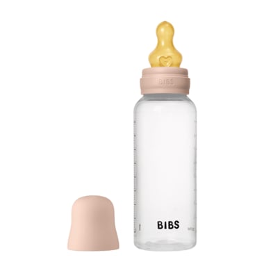 BIBS Babyfles 270 ml latex in blush