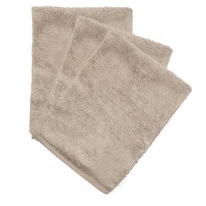 Timboo Washandjes Feather Grey set van 3 - 