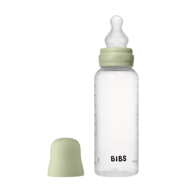 BIBS Babyfles 270 ml silicone in salie