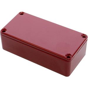 Hammond Electronics 1590G2RD Universele behuizing Aluminium spuitgietwerk Rood 1 stuk(s)
