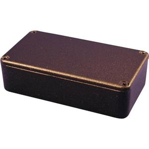 Hammond Electronics 1590WBX2BK Universele behuizing 254 x 70 x 34.5 Aluminium Zwart (RAL 9005) 1 stuk(s)