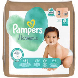 Pampers ampers Harmonie Luiers Maat 3, 26 Luiers bij Jumbo