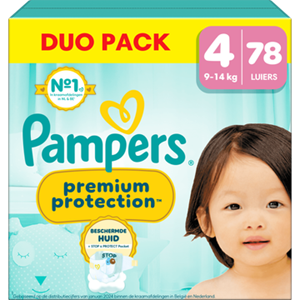 Pampers ampers Premium Protection Maat 4, 78 Luiers bij Jumbo